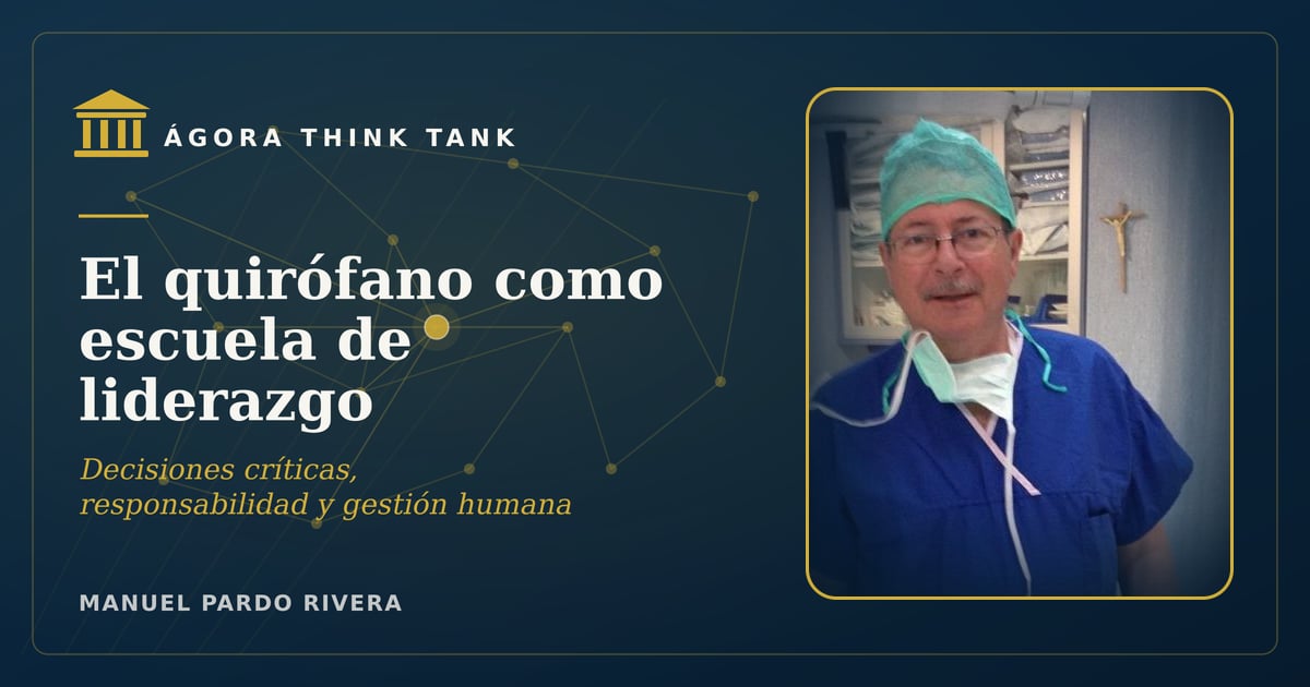 Portada: El quirófano como escuela de liderazgo